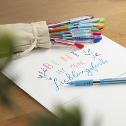 Ballpoint pen Schneider Slider Basic XB - blue refill (3)