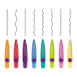 Decorative scissors MILAN with replaceable blades, set of 8 pcs