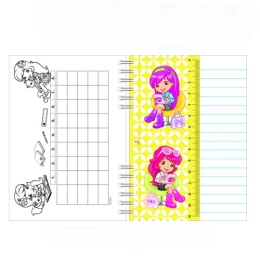 A6 Akim notebook with Strawberry spiral binding (1)