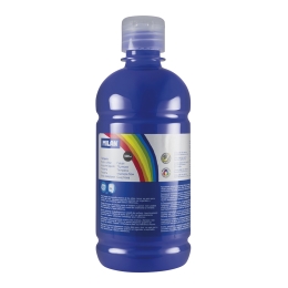 Bottle of 500ml ultramarine blue poster colour