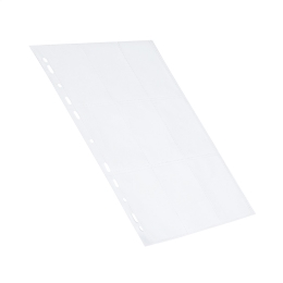Euro wrapper A4 80 µm transparent /glossy PP SPORT cards (pack of 10) (1)