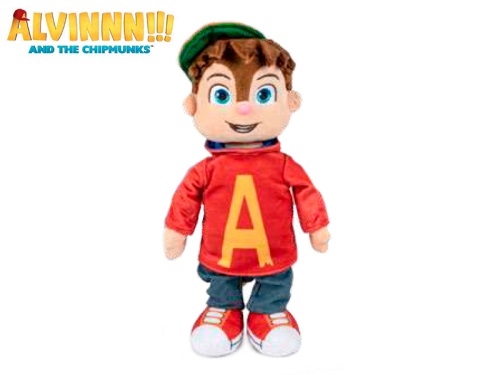 plush Alvin and the Chipmunks - Alvin each in polybag