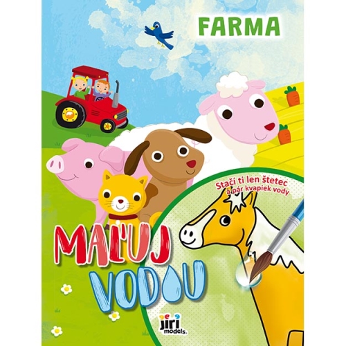 Maľuj vodou JM A4 Farma