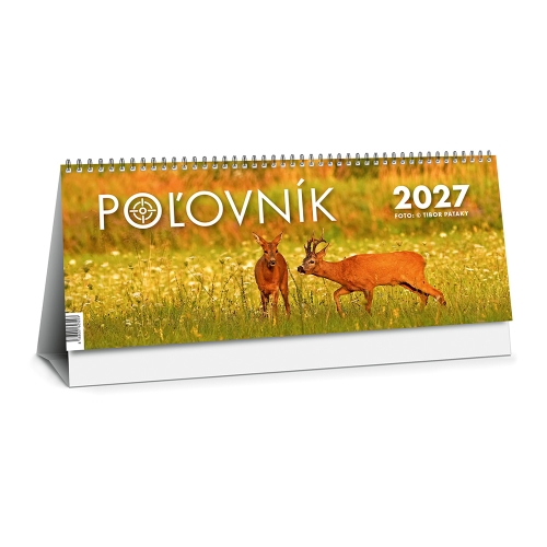 Table calendar Hunter 2027