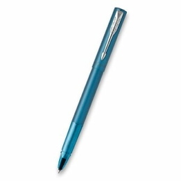 Roller Parker Vector XL Teal, hrot F, čierna náplň