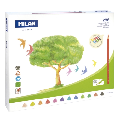Pastelky MILAN trojhranné 288 ks