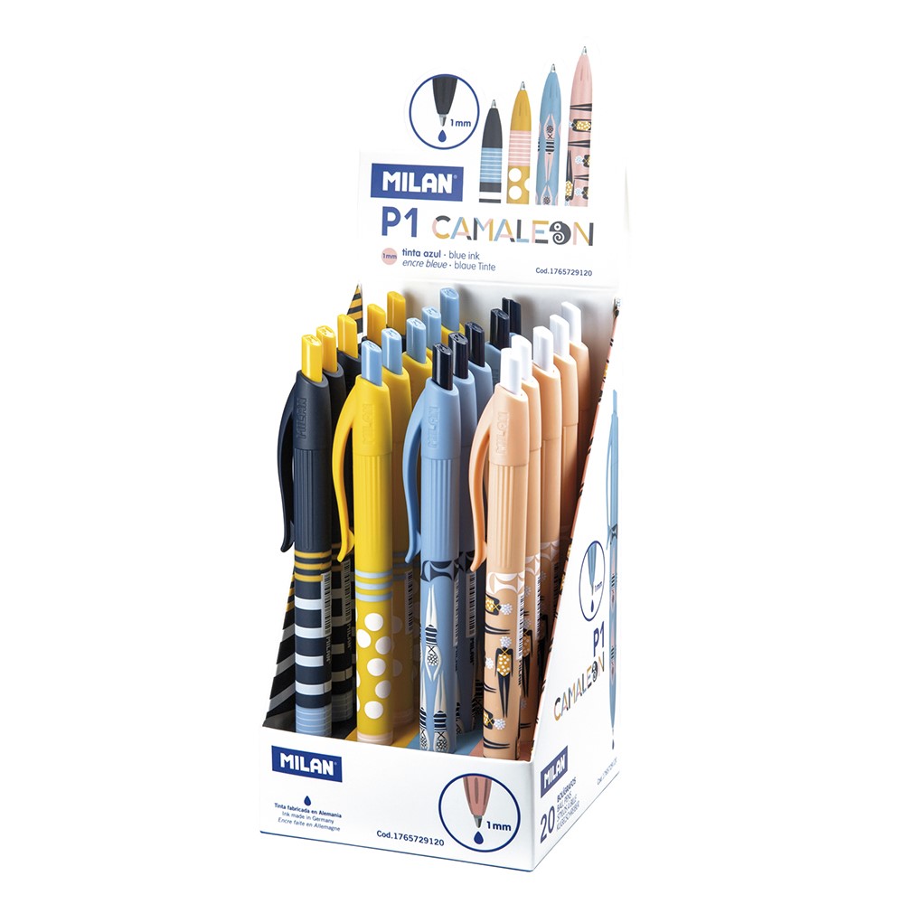 Milan P1 Mini Touch Kugelschreiber – Blau, Mit Clip, Kompakt Für Unterwegs