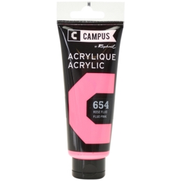 SE acrylic paint Campus 100 ml Fluo Pink 654