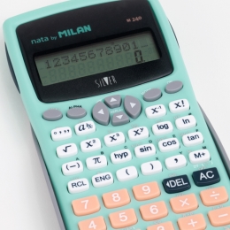 Calculator MILAN M240 Silver - scientific 10+2 digits (2)