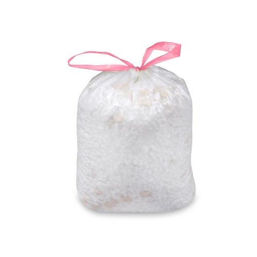 Bin bag (HDPE) retractable white 70 x 100 cm 120L `XL` [10 pcs]
