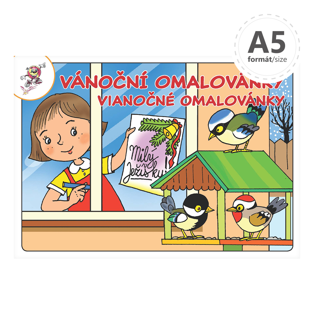 Omaľovanka A5 - Vianočné omaľovanky