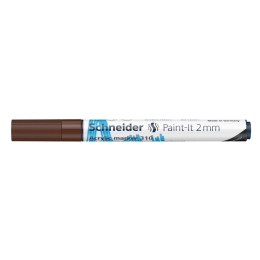 Popisovač Schneider Paint-It 310 Acrylic Marker 2mm - hnedý (1)