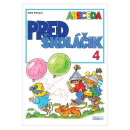 Omaľovanka náučná A4 Litera - Predškoláčik 4