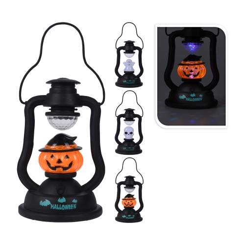 Halloween party lantern 20 cm, with sound (mix of 3 designs)