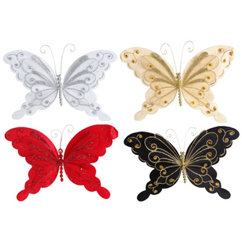 Motýľ  20 cm - mix farieb, 1ks