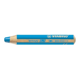 Stabilo Woody 3-in-1 Wax Crayons / Pencils – (singles various colors)