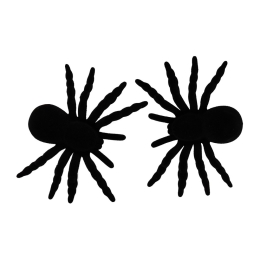 Halloween spider decoration 11 cm (2 pcs)