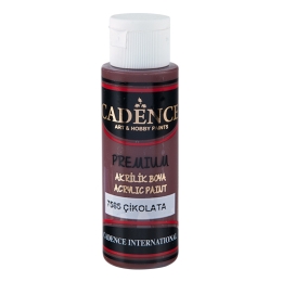 Acrylic paint CADENCE Premium, brown, 70 ml