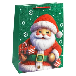 Christmas Gift Bag, 40x30x12 cm (assortment of 4 designs - price per piece) (2)
