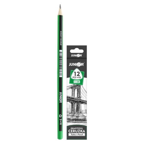 Triangular graphite pencil no. 3/H