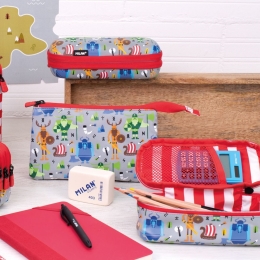 Semi-rigid oval pencil case Vikings special series (1)