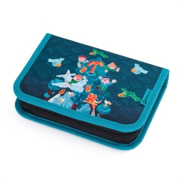 Pencil case 1-posch. BagMaster LUMI 24 E - Dice Empire