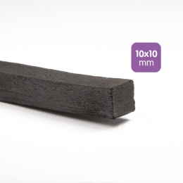 Uhlík prírodný MILAN 10 x 10 mm, 5 ks (1)