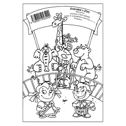 A5 Litera Coloring Book - Animals at the Zoo (1)