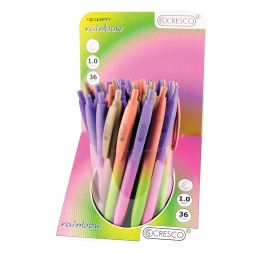 Pero guľôčkové RAINBOW - modrá náplň /1ks (1)