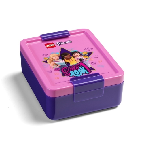 LEGO Friends Girls Rock box na desiatu - fialová