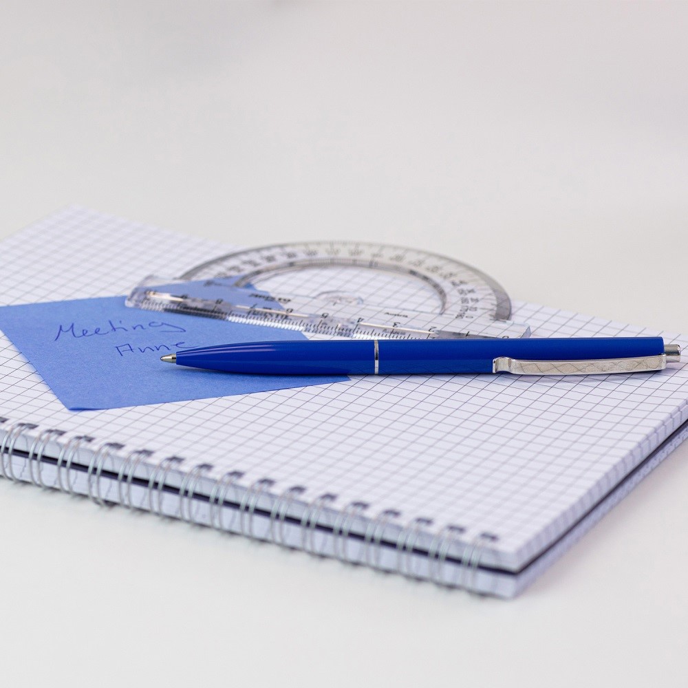 Ballpoint pen Schneider K15 blister 4 pcs - blue refill (5)