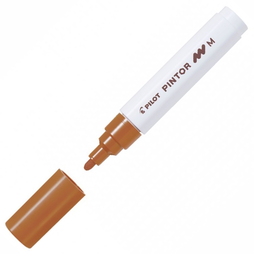 Pintor, PO, Medium, acrylic marker brown