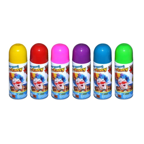 Párty rezance v spreji fluo 250ml