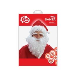 Santa wig with beard, eyebrows and hat (1)