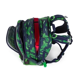 Školský batoh (3-dielny set) BagMaster Lumi 25 C - Dinosaurus (4)