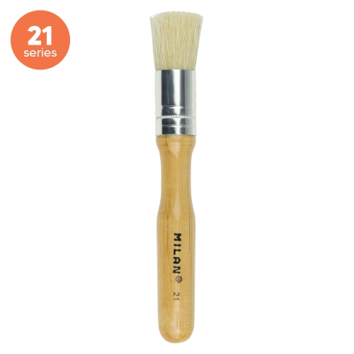 Round brush MILAN 21