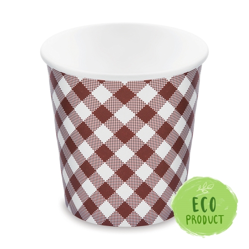 Paper bowl round KARO 750 ml, L (O 115 mm) [50 pcs]