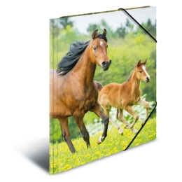 Doska s gumičkou PP A3 Horses - kôň