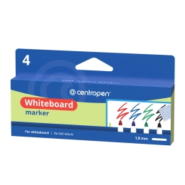 Marker CENTROPEN 2709 Whiteboard - set of 4 pcs