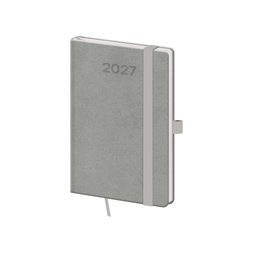 2027 Weekly Pocket Planner, Print Pop - Gray