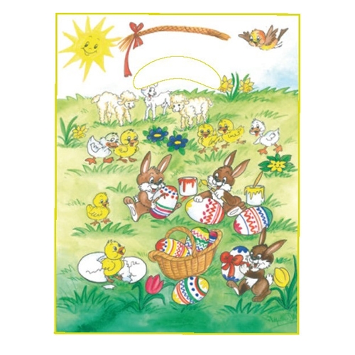 Sáčky - veľkonočné zajace 205x320 mm, 1 ks