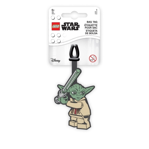 LEGO Star Wars name badge for suitcase - Yoda
