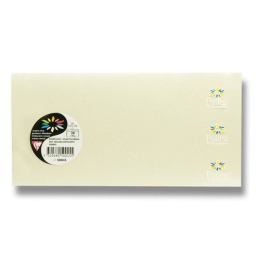 Envelope CF - DL mother of pearl. cream sticker. 120g (20 pcs.)