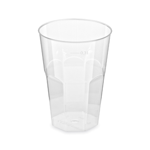 Pohár kryštál (PS) Koktejl O80mm 0,3L [30 ks]