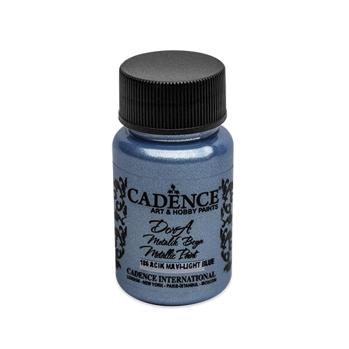 Farba akrylová Cadence D.Metalic, sv. modrá, 50 ml