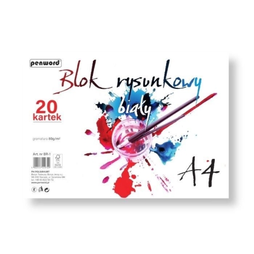 Náčrtník A4 20 listov 90 g