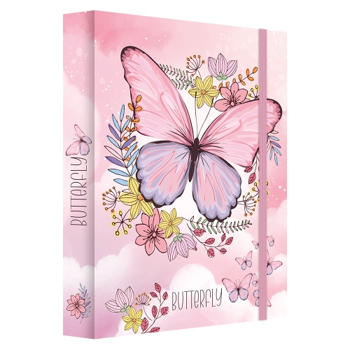 Box na zošity A4 Jumbo MAX JUNIOR S9 - Butterfly - motýľ