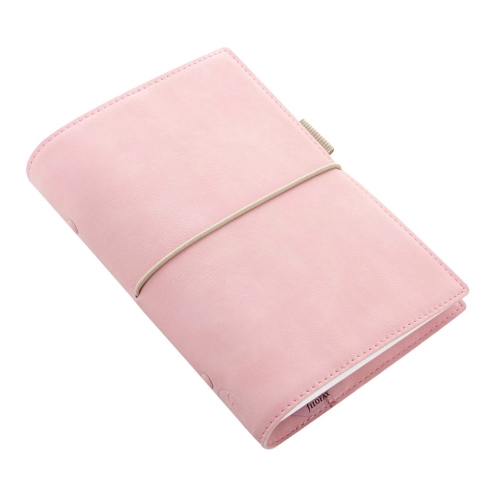 Diár Filofax Domino Soft - pastelovo ružový, osobný