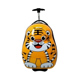 Cestovný detský kufor na kolieskach + ruksak (2v1) TIGER