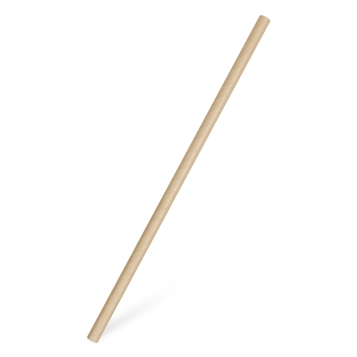 Kraft paper straw `JUMBO` O8mm x 25cm [100 pcs]